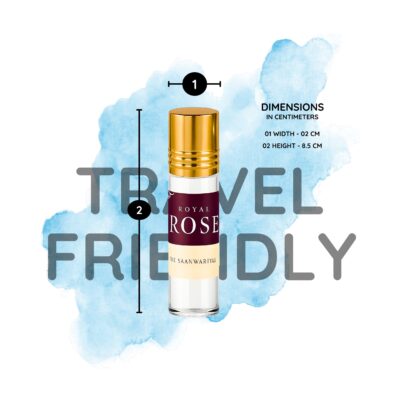 Royal Rose Original Attar, Roll on, Best Attar For Men & Women Herbal Attar (Rose)