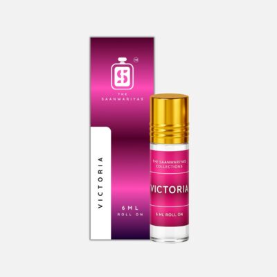 Victoria Attar | Blend of Rose & Vanilla | Unisex | No-Alcohol Roll-on Herbal Attar (Natural)