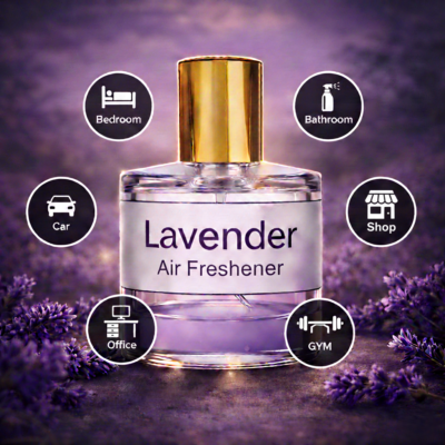 Lavender Air Freshener | For Home, Car, Office, Shop, GYM | Long Lasting Spray